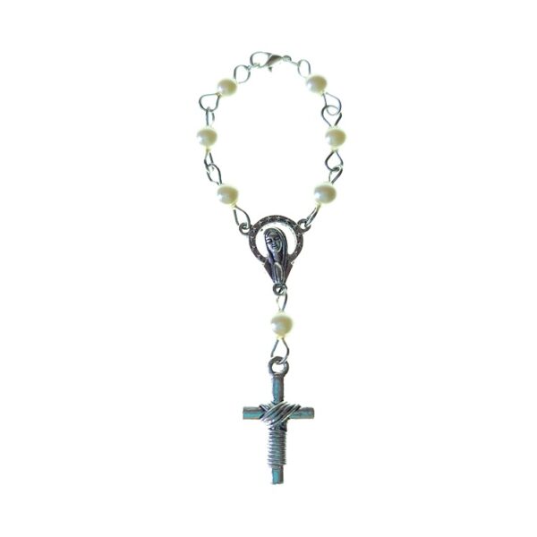 Glass Beads Children's Rosary Bracelet