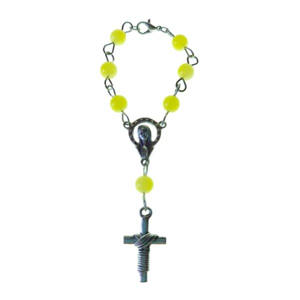 Glass Beads Children's Rosary Bracelet