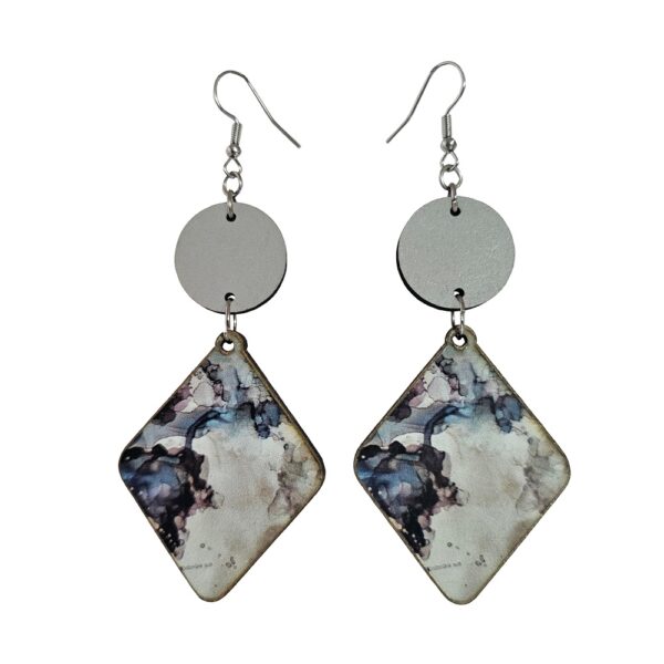 Wooden earrings