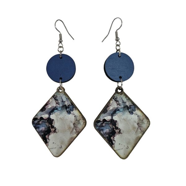 Wooden earrings